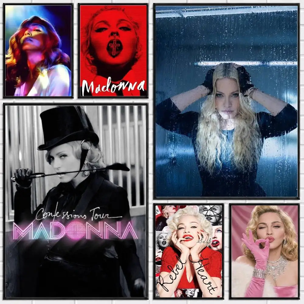 Madonna Confessions I Feel So Free Poster Versatile HD Waterproof Wall Art Self-Adhesive Decor for Any Space Ideal Gift