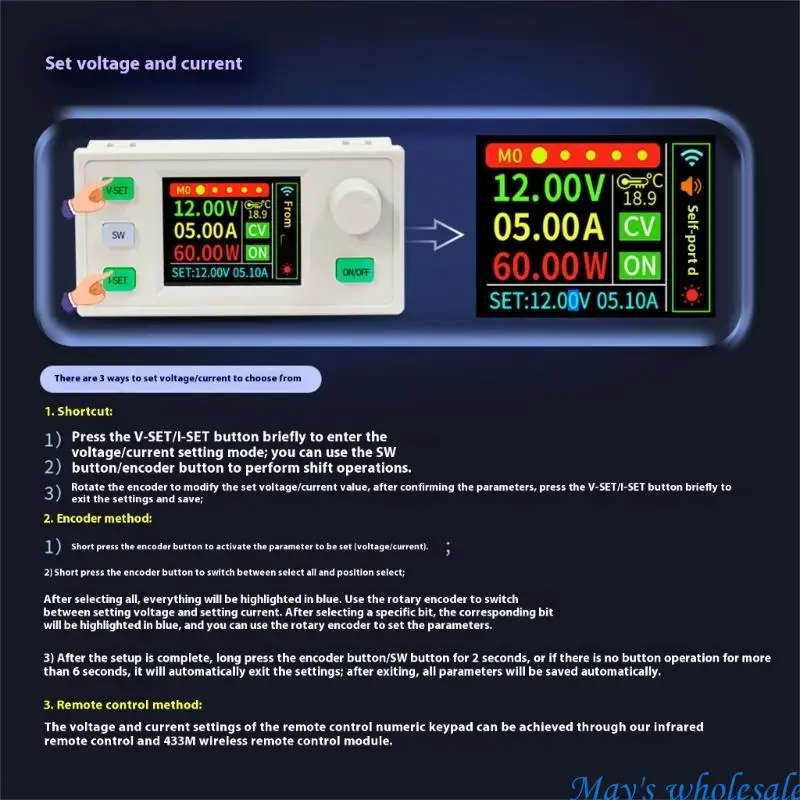 Interfaces seriales múltiples Unidad potencia Pantallas color Panel Equipo eléctrico 448a