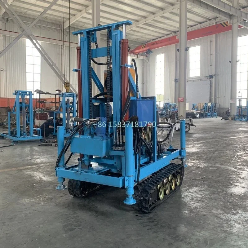 China Supplier Drilling Rig Machine 100m Small Hard Rock Drill Rig Underground Water Well Drilling Rig Machine 80M for Mexico