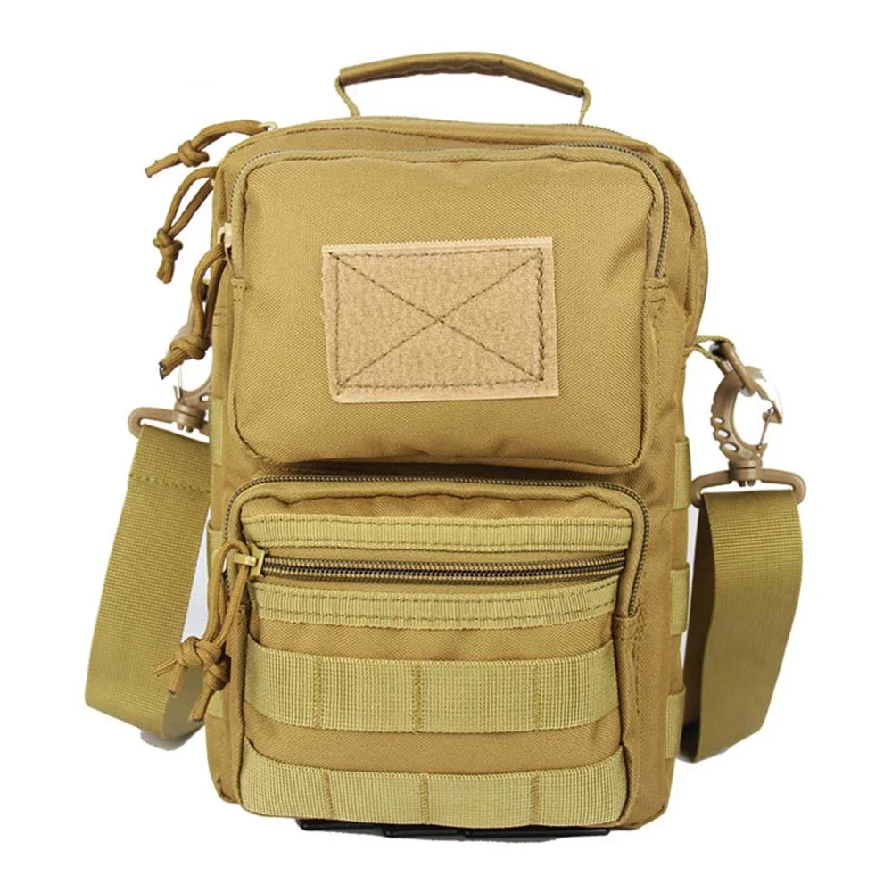 

Военная тактическая сумка Molle Messenger, сумка через плечо, мужская уличная походная сумка для кемпинга, альпинизма, треккинга, охотничья школьная сумка
