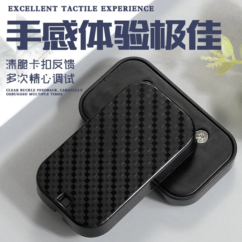 Fidget Push Card Toy Portable Fingertip Gyroscope Stress Relief EDC Sensory Toy for Adults And Kids