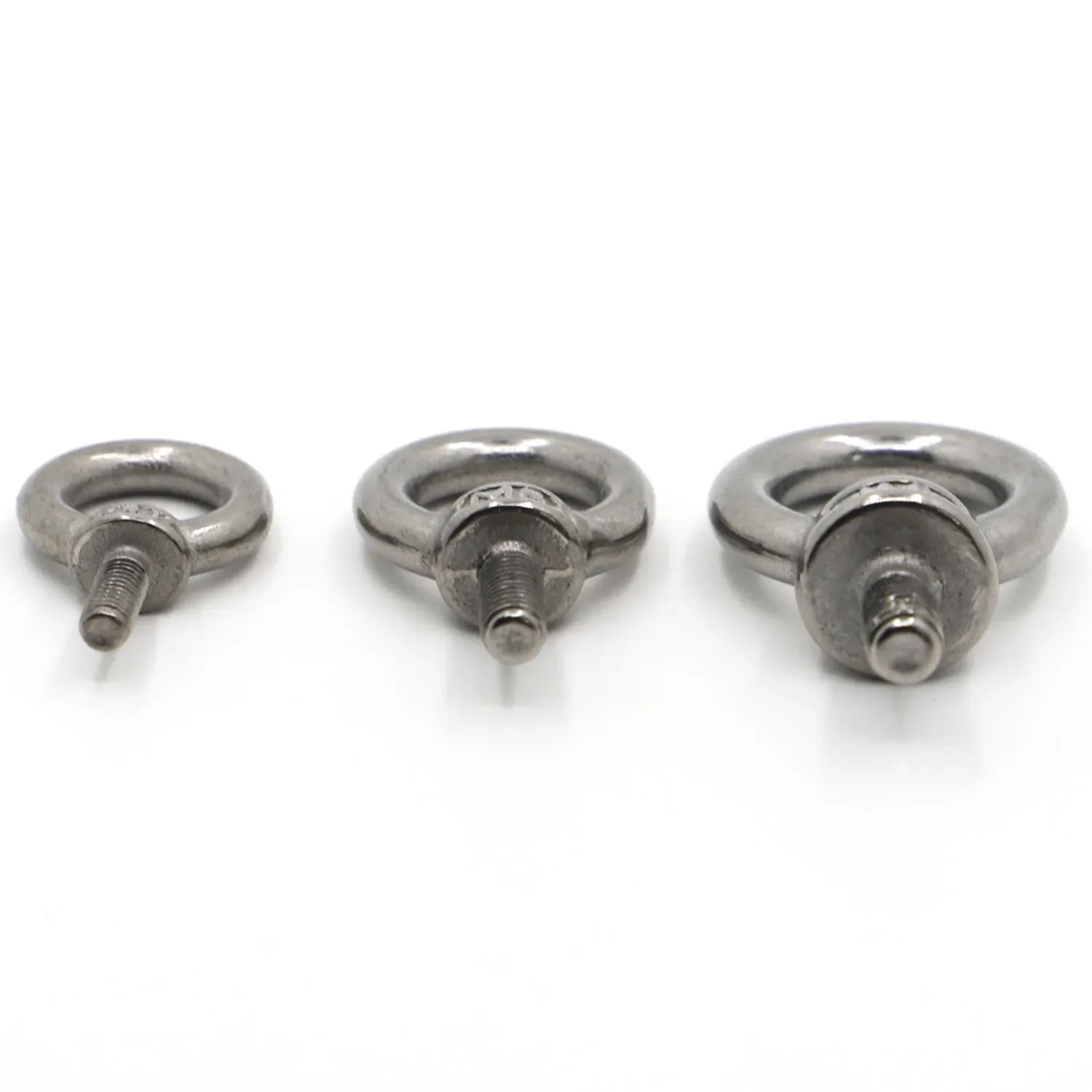 M3 M4 M5 M6 M8 M10 M12 DIN580 Eye Bolt 304 Stainless Steel Marine Lifting Eye Screw Ring Loop Hole for Cable Rope Eyebolt