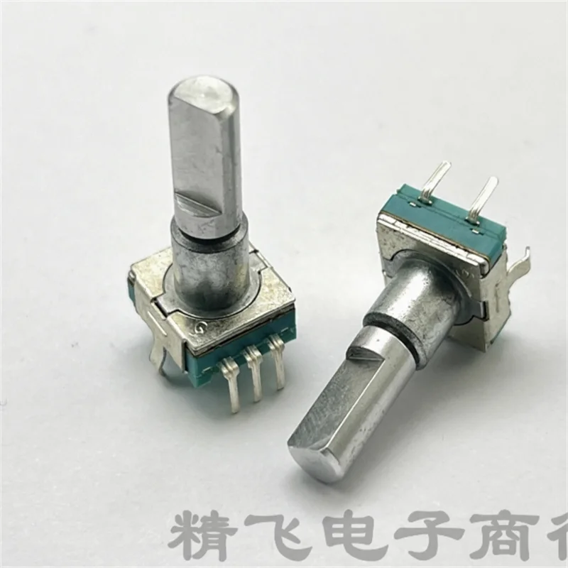 5 PCS EC11 encoders press switch 30 to position 15 pulse axis length 20mm