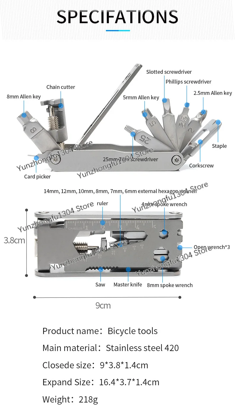 Outdoor Hiking Camping Tool Multi Function Tool With Outdoor Camping Pocket Folding Multi means Pliers