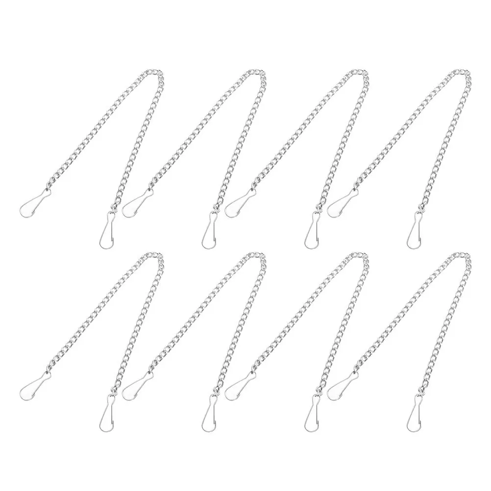 8 قطعة سلسلة معلقة معدنية للنوافذ الزجاجية الملونة حديقة الديكور النبات شماعات علامة حامل لوحة السبورة سلة للزهور