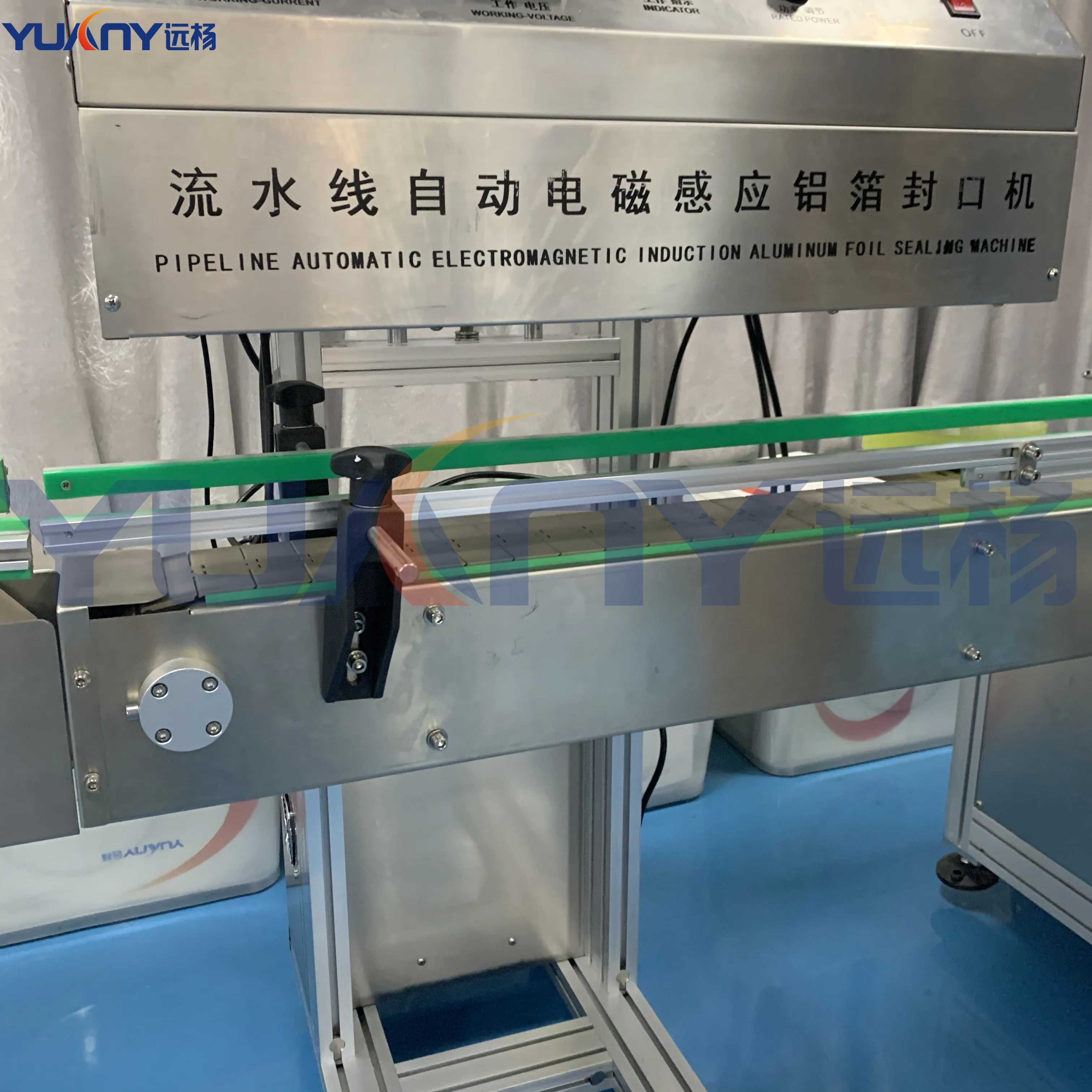 Automatic Continuous Plastic Food Bag Pouch Heat Package Sealing Machine