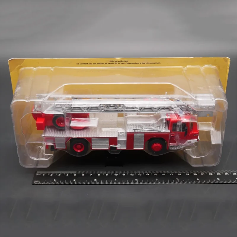 Modelo de vehículo de aleación de motor de fuego IXO Iveco, digirus DLK fundido a presión, colección de simulación terminada, decoración de exhibición de regalo, escala 1:43