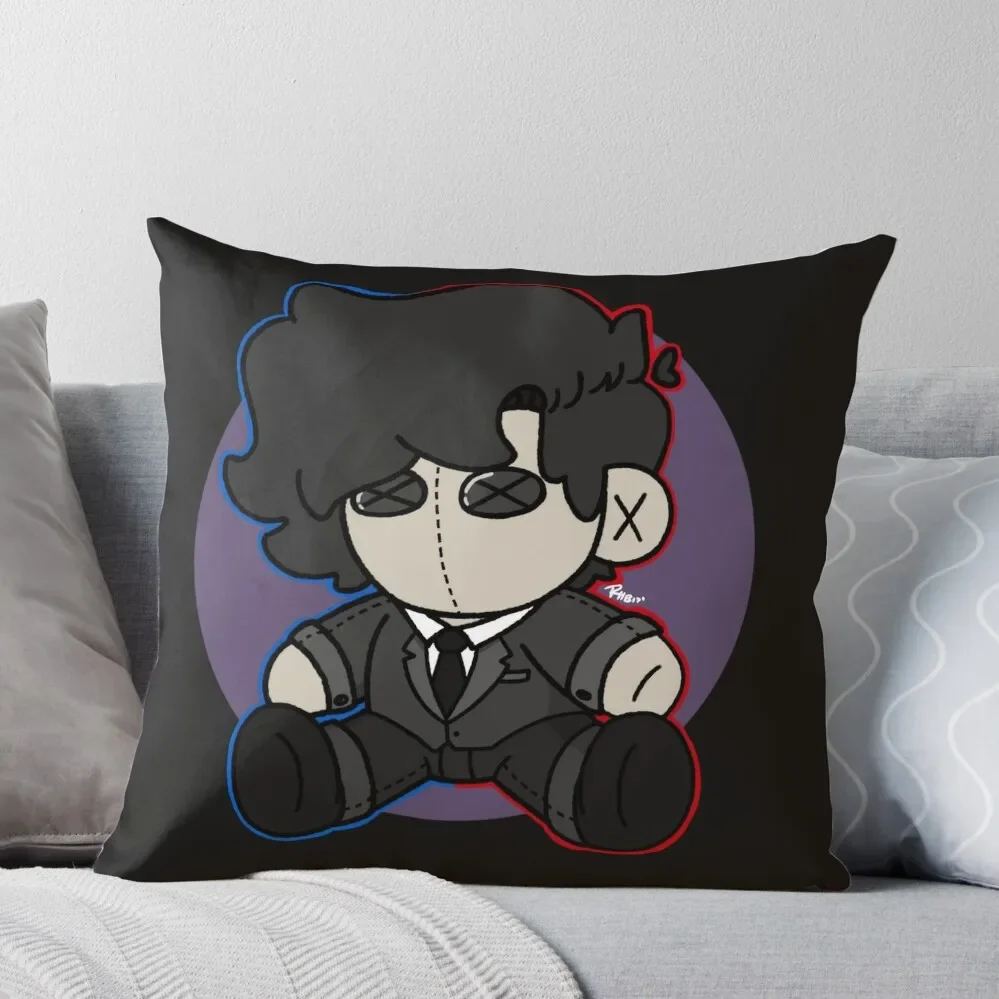 

Stuffy Darkiplier Throw Pillow christmas decorations 2024 Pillowcases