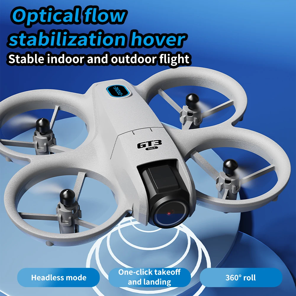 GT3 MAXミニドローン 5G GPSプロフェッショナル 8K HD空撮 リモートコントロール航空機 HDデュアルカメラ クアッドコプター 男の子 おもちゃ ギフト