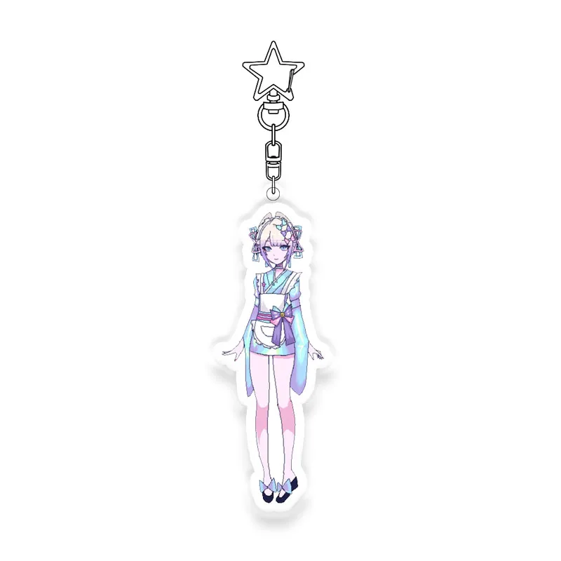 Needy Streamer Overload Acrylic Keychain OMGkawaiiAngel Ame-chan Star Buckle Key Ring Bag Pendant