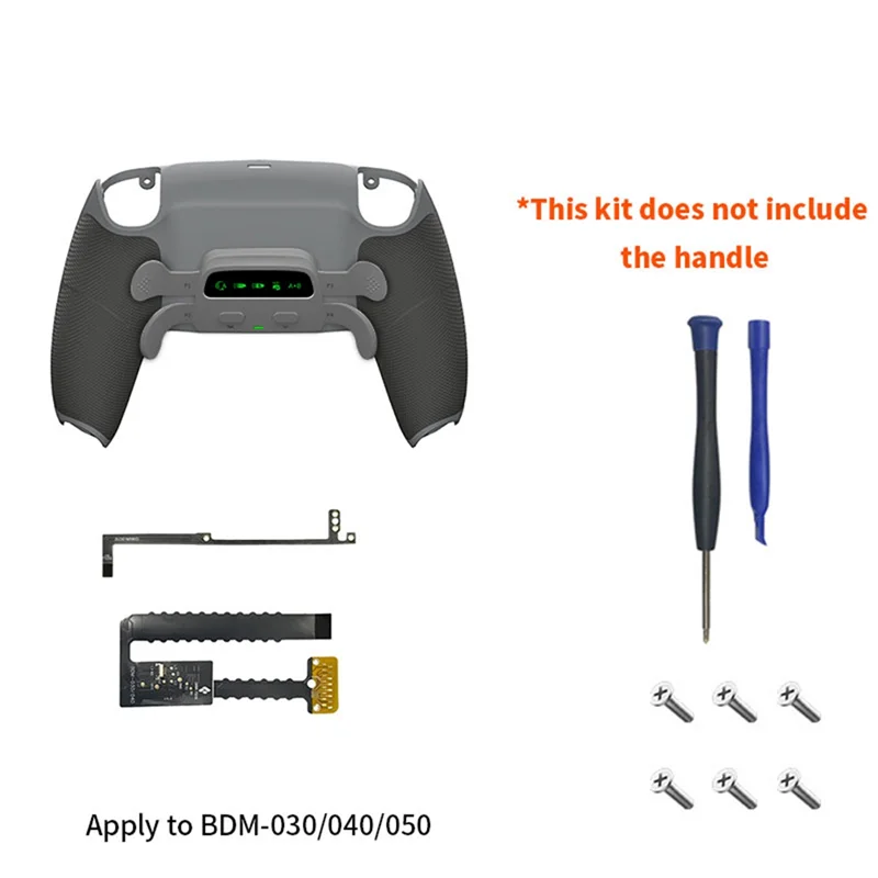 L52A-PS5用の再マッピング可能な究極のコントローラーボタン、アップグレードボード、再設計されたバックケース、PS5用の4つのリアボタン