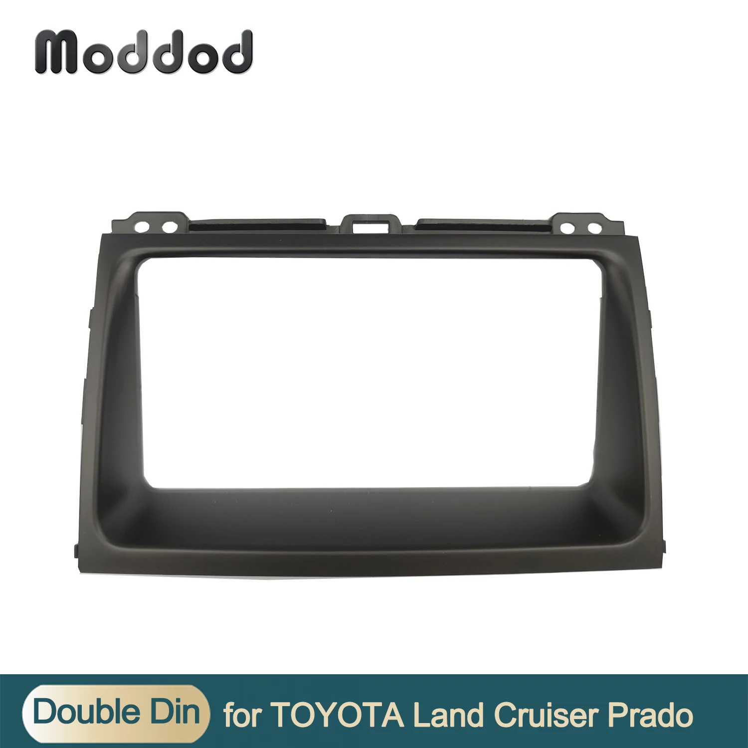 Double 2 Din Dash Panel for TOYOTA Land Cruiser Prado (120) LEXUS GX 470 Radio Fascia Frame Car Accessories Stereo Bezel Cover