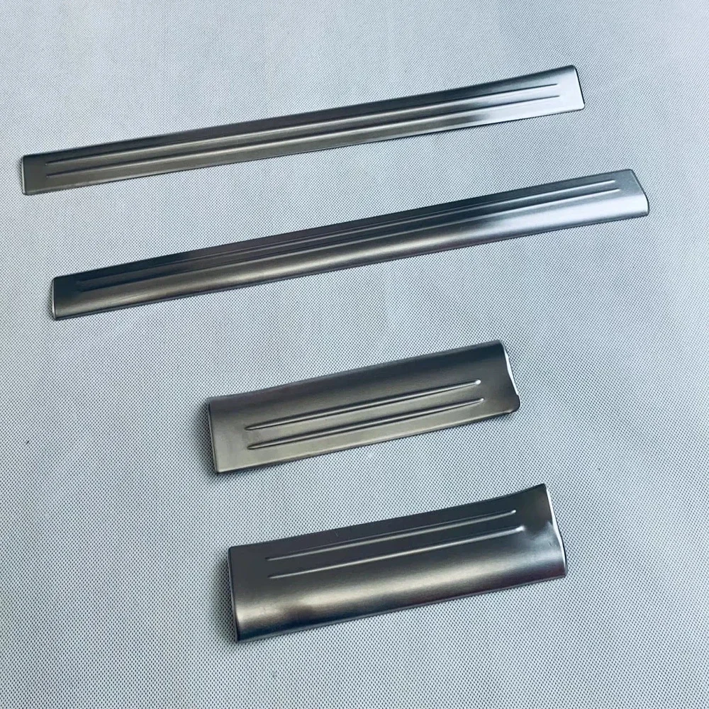 For Honda Vezel HR-V HR-V 2021-2024 Stainless Steel Inner Door Sill Protector Pedal Scuff Plate Cover Trims Car Threshold