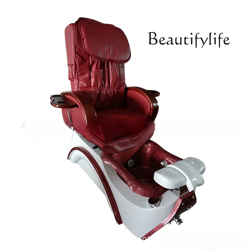 

High-end electric foot bath sofa reclining foot bath spa stool multi-functional manicure foot bath chair