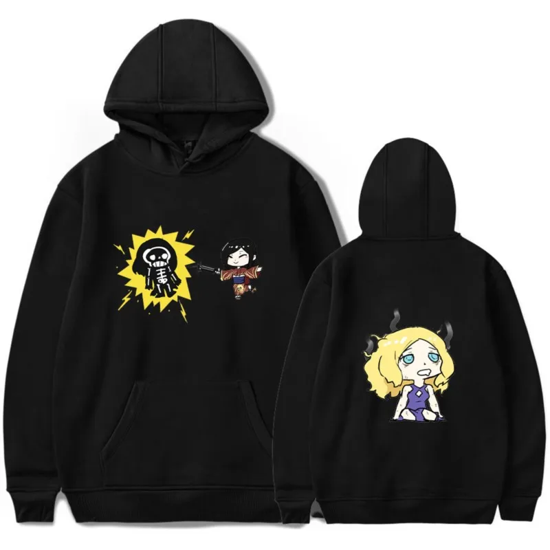 Star Strike it Rich Hoodie Isshou Senkin Merch Männer/Frauen Unisex Cosplay Langarm Sweatshirt Kapuze Streetwear