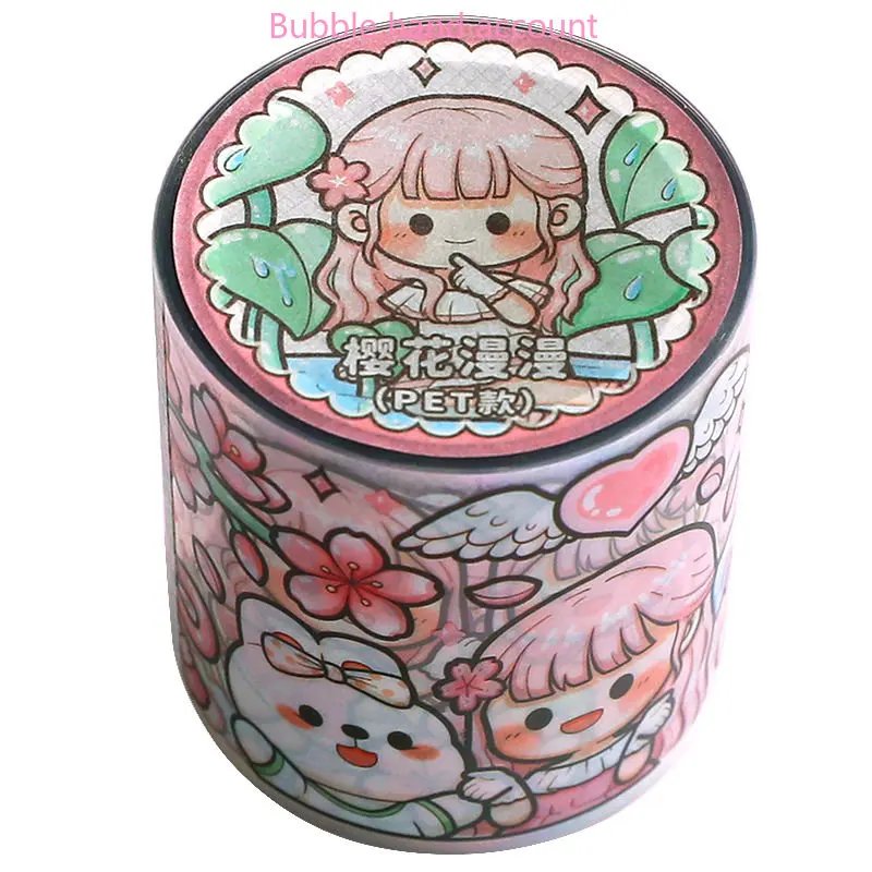 Telado Do Multi Sauce Garden Secret Land 2 New Products Hand Tent and Paper Tape Pet Cute Flower Stickers