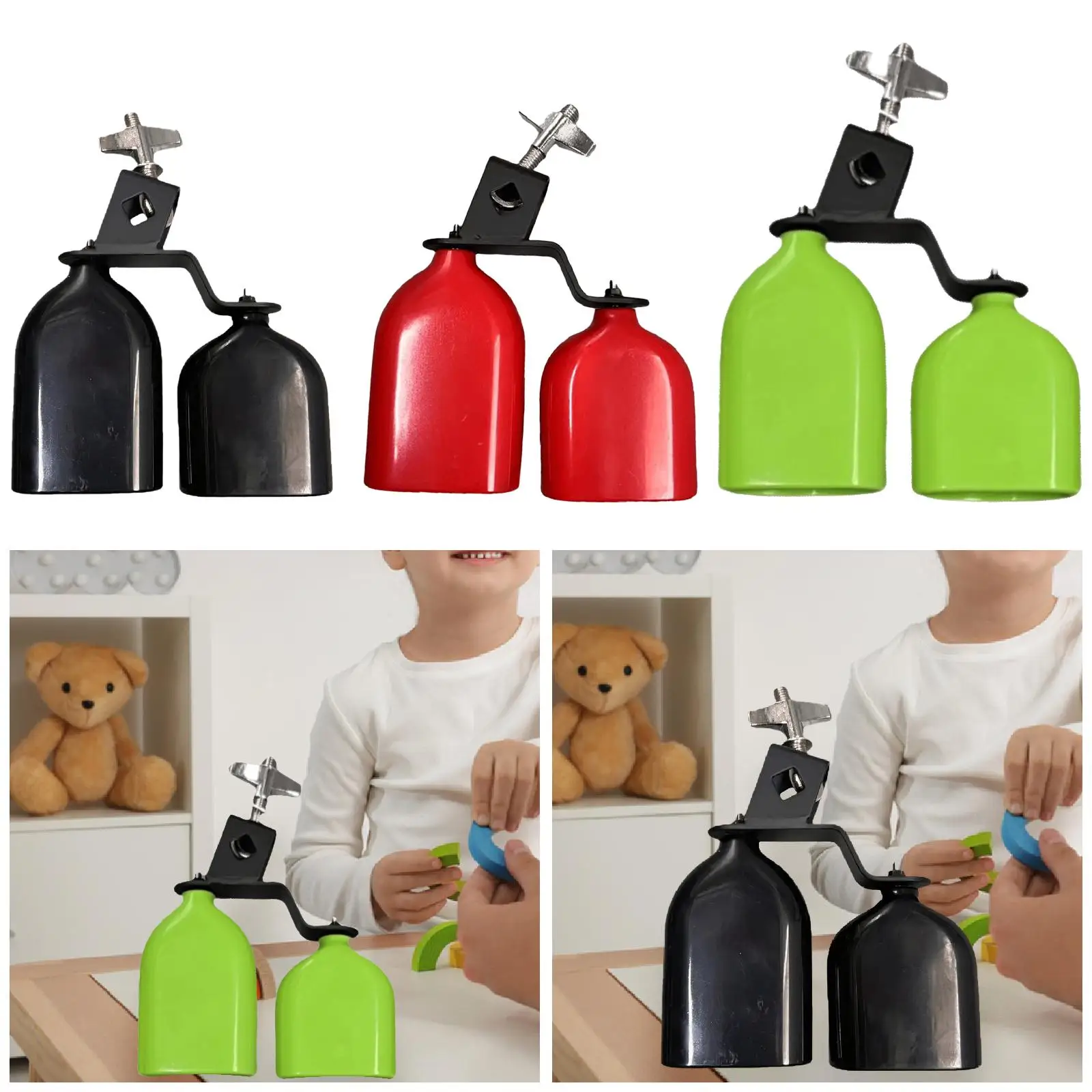 

Высокий и низкий тон колокольчик, музыкальный ударный блок, колокольчик, музыкальная игрушка, музыкальный ритм, ударный инструмент для обучения групп