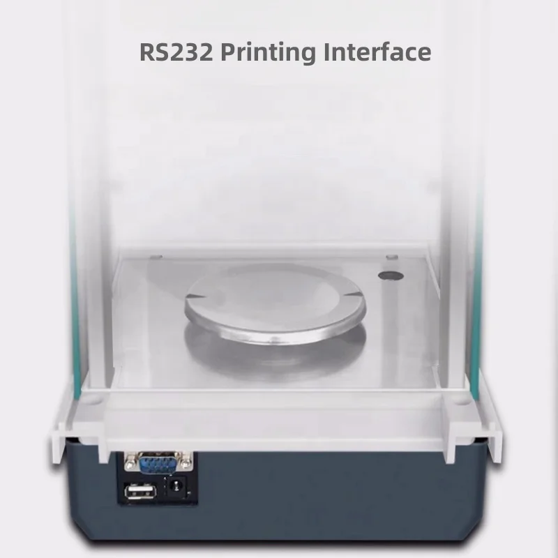 

Высокая точность 0,1 мг электронные прецизионные аналитические весы D = 0,01 г внешний CAL для лабораторного использования