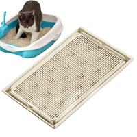 Litter Catcher Mat Litter Trapping Mat Double-Laye Cat Litter Pads Detachable Cat Box Mat Litter Mat Trapper For Home Pet Shops