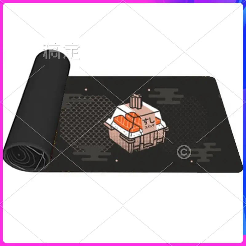 

AP-Коврик для мыши, защитный коврик для офисного компьютера, нескользящий коврик для клавиатуры, удлиненный коврик для мыши, сменные аксессуары для стола C