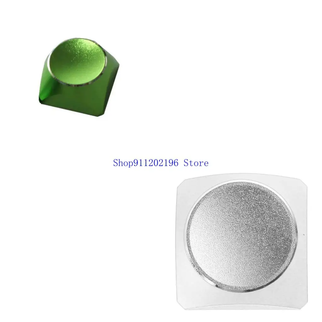 

P82A 1Keys Aluminum Alloy Blank Keycaps XDA Profile Keycap Replacement for Mechanical Keyboards