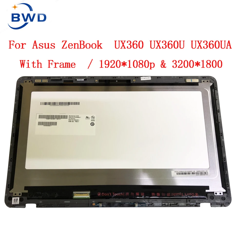For ASUS ZENBOOK FLIP UX360U SERIES UX360UA UX360UAK REPLACEMENT