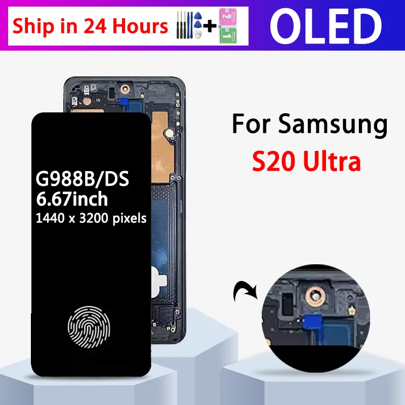 qualita-oled-per-samsung-s20-ultra-s20ultra-5g-g988b-ds-g988u-display-lcd-touch-screen-digitizer-assembly-con-cornice