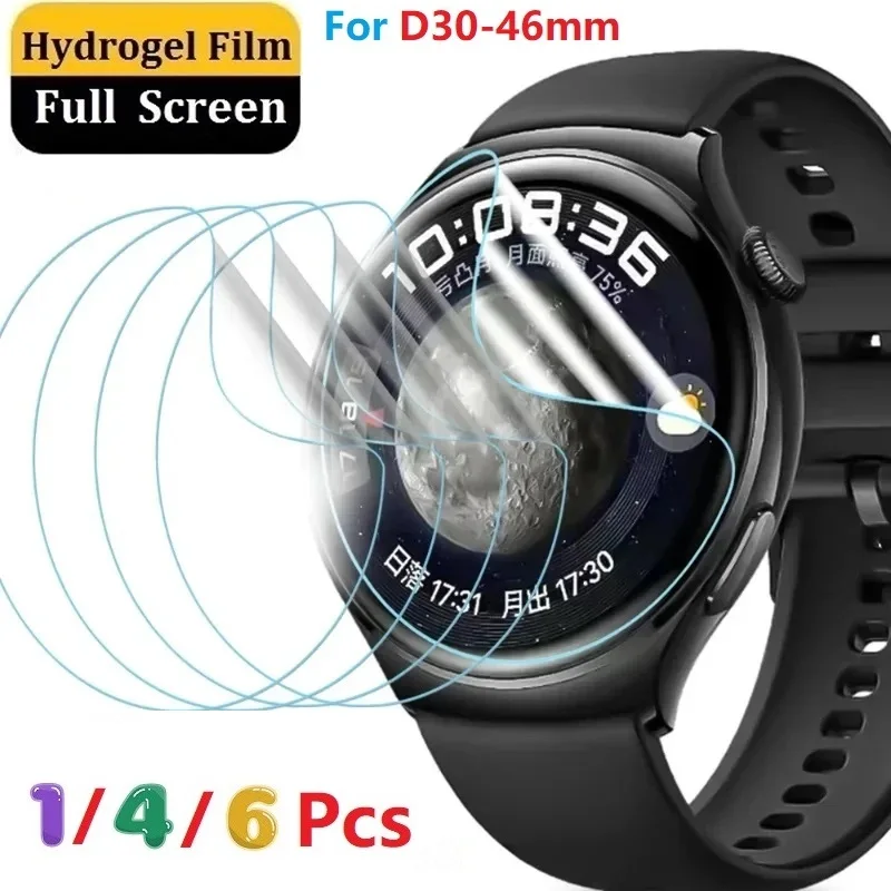 

Smart Watch Hydrogel Film For Universal Round Watch Diameter 46 45 44 43 42 41 40 35 36 37 38 30 34 33 32 31 39 MM Soft Tpu Film