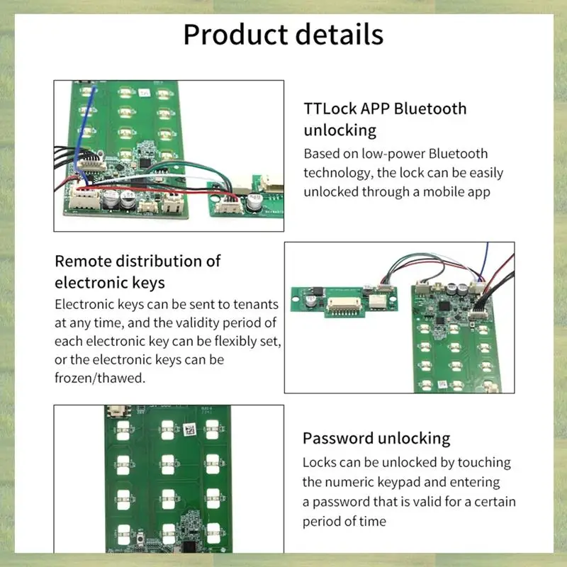 

N15R-TTLOCK Access Control Switch Relay Module With Mobile Phone App NFC/ Fingerprint/Swipe IC Card/E-Keys Ways To Verify