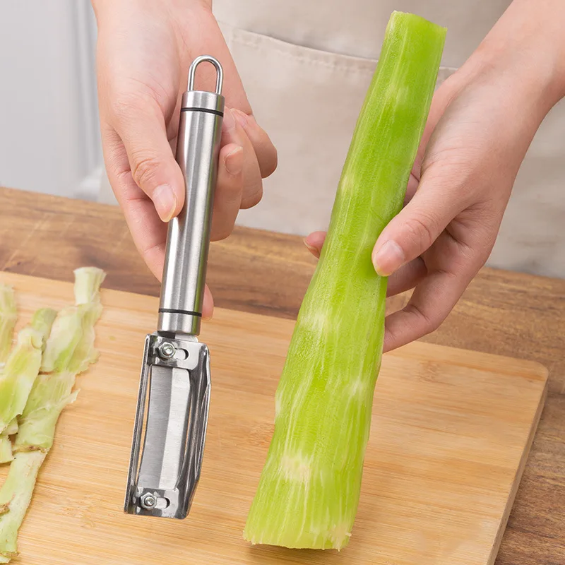 Stainless Steel Vegetable Peeler MultiFunction  Knife Adjustable Lettuce Sugarcane Carrot   Kitchen Accessories