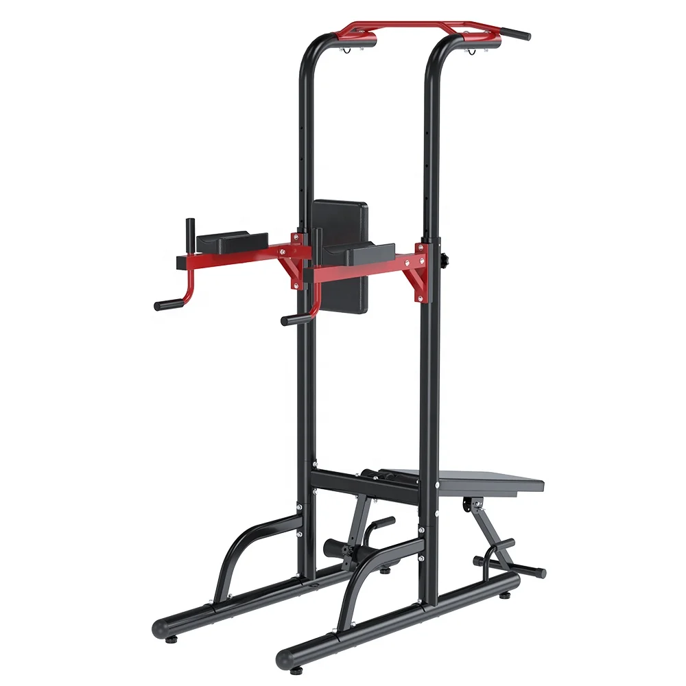 2024 DDS Pull Up Bar and Dip Station Fitness Equipment Dip Station Outdoor Home Gym Power Tower Customized Dip Bar