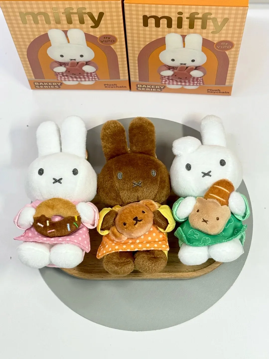 Miffy Official Bakery Series Plush Keychain Blind Box / Charm Blind Box - Fashion Trendy Toy Birthday Graduation Gift For Girls