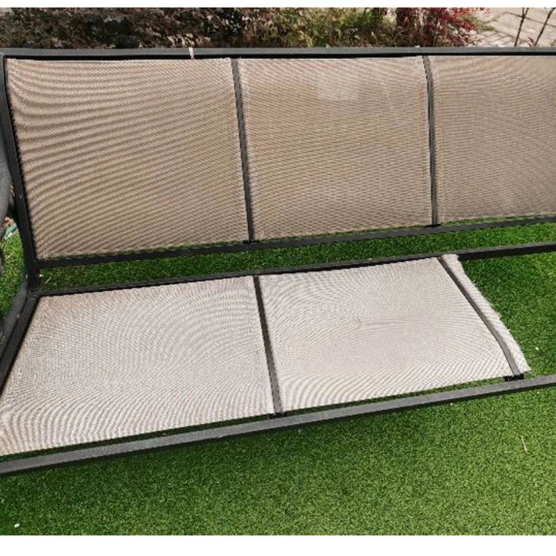 

Outdoor swing chair, three person seat, cloth hanging chair, rainproof seat, comfortable Buteslin fabric