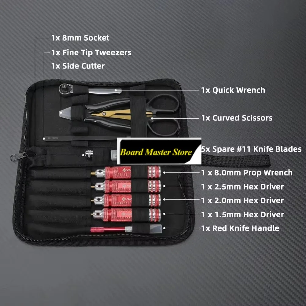 BoMsFlyFishRC Tool Kit For FPV DIY RC Racing Freestyle Frame Quadcopter For Airplane FPV RC Freestyle Long Range Drone Parts