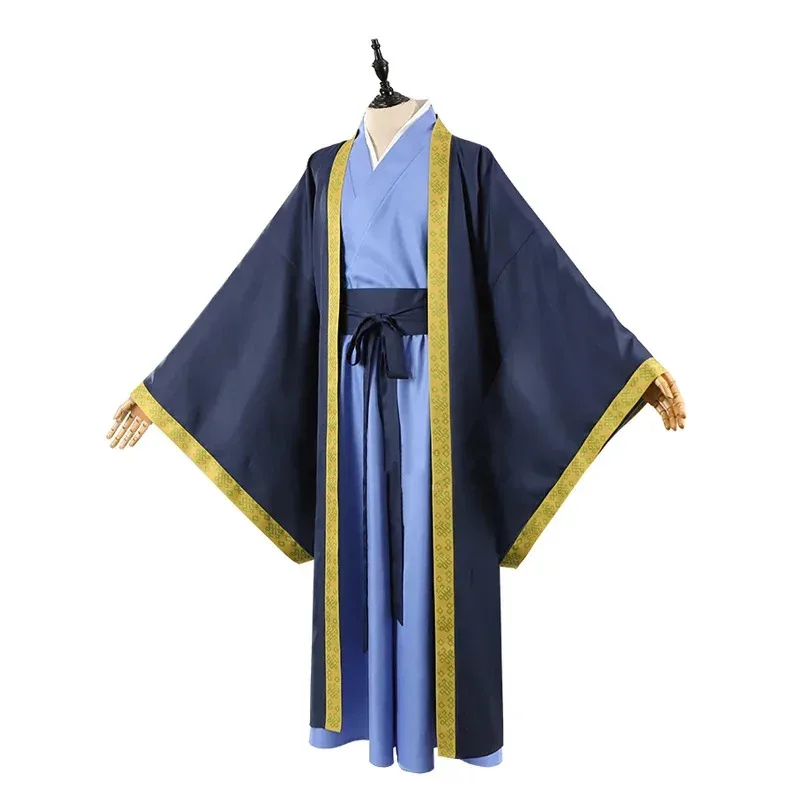Jinshi Kostum Cosplay The Apothecary Diaries Sepatu Wig Hanfu Pria Anime Kusuriya No Hitorigoto Cosplay Pesta Halloween Han Fu