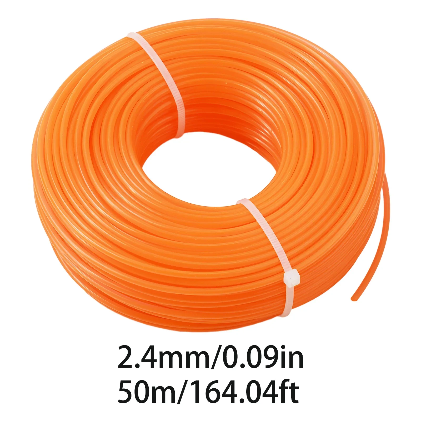 

50M Round Nylon Line Cord 2 4mm Compatible with Various For Brushcutter Trimmers Including TrimCut and SuperCut Series