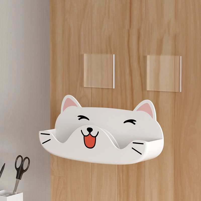 Wall Mounted Storage Organizer Cute Eyewear Storage Cartoon Glasses Holder Stable Sunglasses Display Rack For Home Bedroom Wall