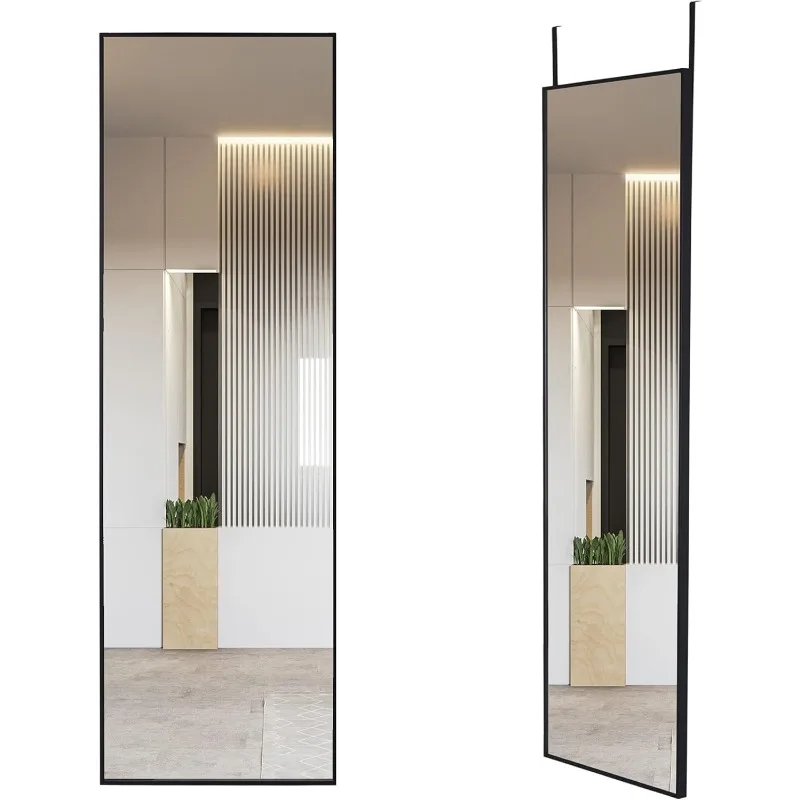 Over The Door Full Length Mirror, Wall Mounted Mirror 47