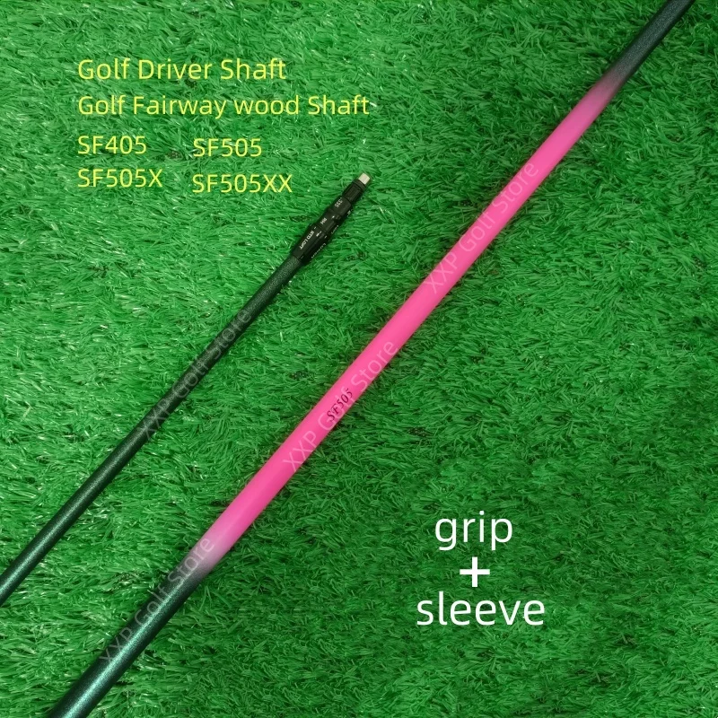 New Golf Clubs Shaft pink sf405/sf505/sf505x/sf505x Flex Graphite Shaft Driver and wood Shafts,Free assembly sleeve and grip