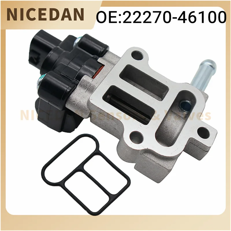 

22270-46100 Idle Air Control Valve For Toyota Chaser Cresta Crown Mark II New 2227046100 22270 46100 Cars accessories