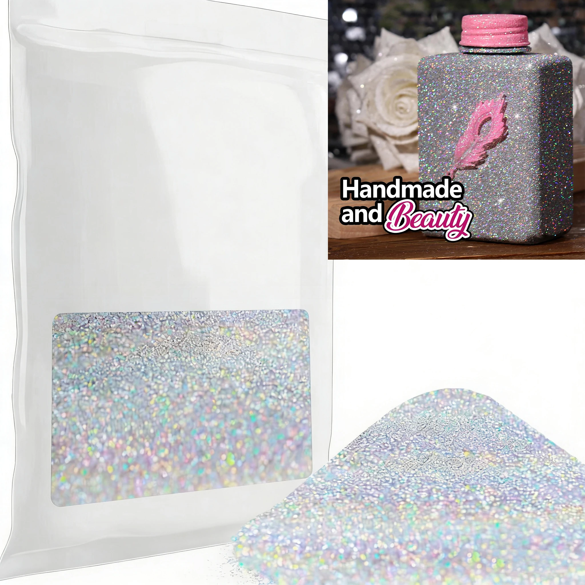 50 جرام/1.76 أوقية 1/128 ''0.2 مللي متر مسمار بريق ، المجسم بريق ناعم للحرف اليدوية ، الراتنج ، DIY بها بنفسك مجوهرات سلاسل المفاتيح زينة الهالوين #4