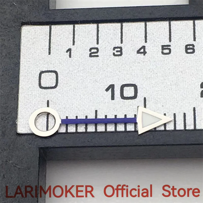 LARIMOKER Blue Light GMT watch hands fit Mingzhu DG 3804 ETA 2836 Movement