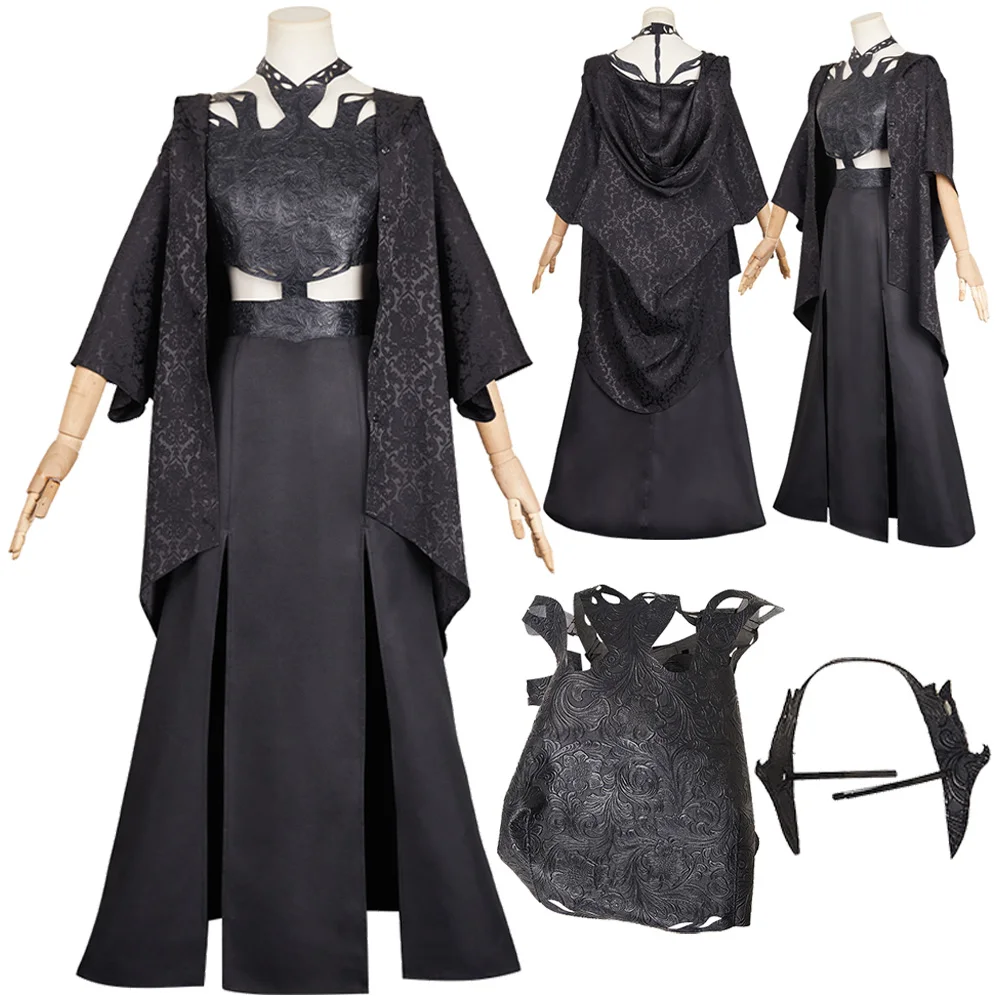 Witch Rio Vidal Cosplay Costume Jacket Cloak Skirt TV Dark Diary Of Agatha Outfits Hallowmas Party Uniform Carnival Role Suits