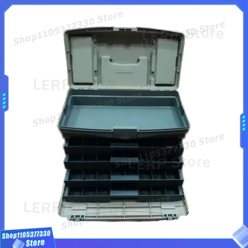 Heavy Duty Multi Compartment Tool Box for Garage Workshop Home Organization Custom OEM ODM Plastic Storage Case with Drawers