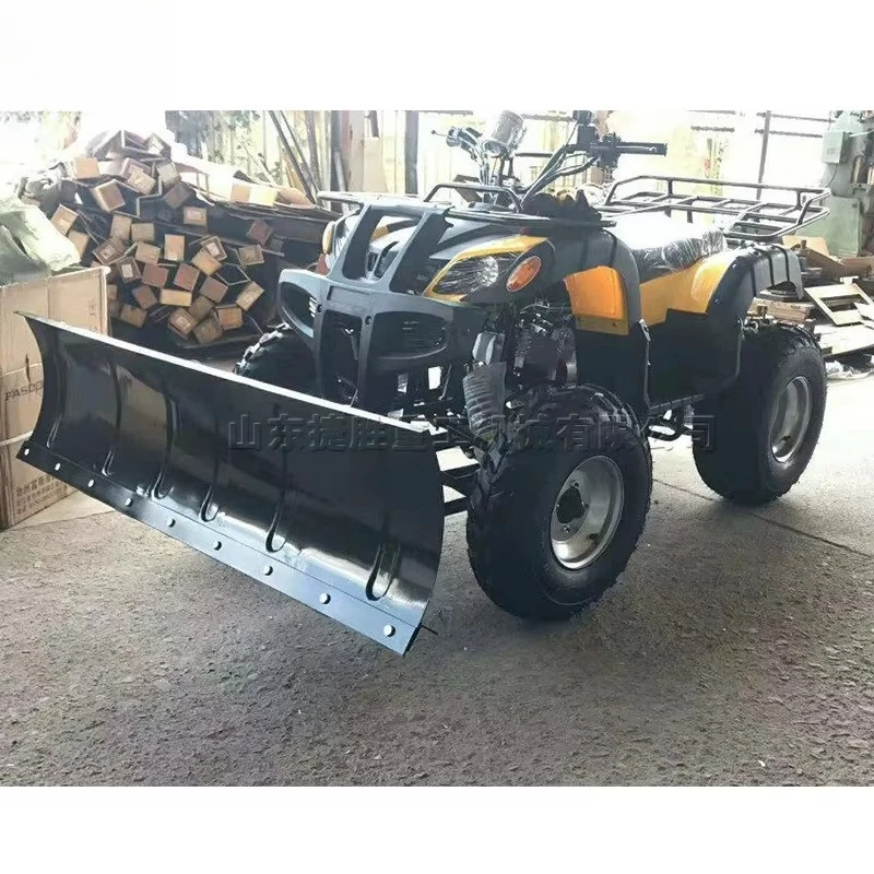 2025 New Four-wheel Snowplow with Five Adjustable Left and Right Gears Customizable Road Maintenance Snow Removal Equipment