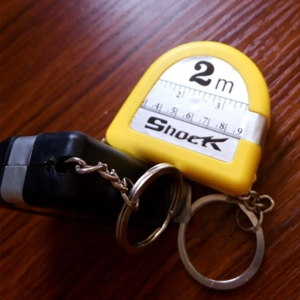 No Measuring Function Shock Tape Measure Joke Gadget Interactive Electric Prank Interesting Portable Key Chain
