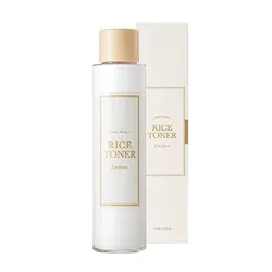 Rice Toner, 77.78% Rice Extract, Glow With Niacinamide, Hydrating For Dry Skin, Vegan, Beauty Toner, 5.07 Fl Oz/150ml