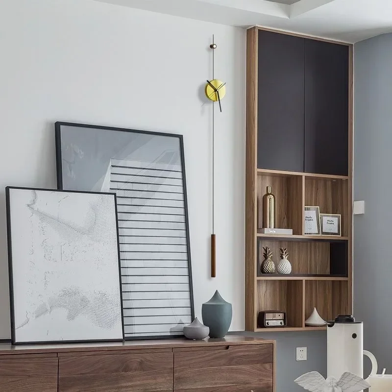 

Luxury Minimalist Modern Living Room Wall Clocks Aesthetic Silent Art Creative Interior Wall Clocks Bedroom Simple Home Decor