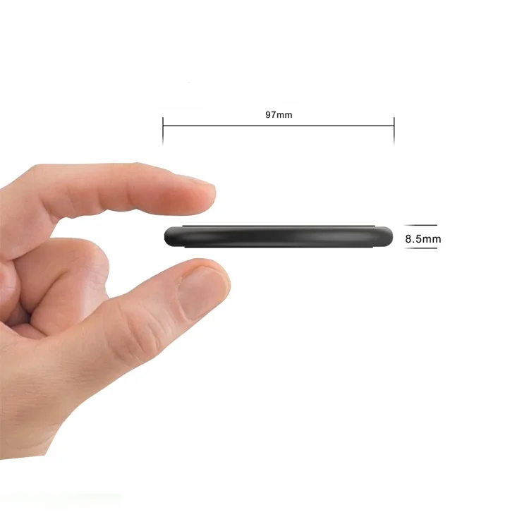 Wireless Mobile Phone Charger Qi-Certified 10W Max Fast Wireless Charging Pad for Galaxy S20 S10 S9 S8, Note 10 9 8