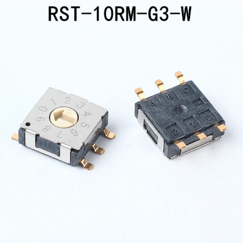 5PCS BCD8421 Mini Encoder Rotary Encoder Switch Multi-Position Band Knob Switch Digital Dial Switch